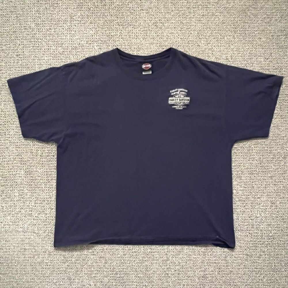 Vintage Harley Davidson Embroidered Shirt